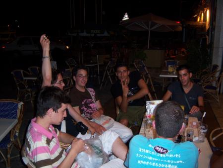 Sacrer soirer au Bar.