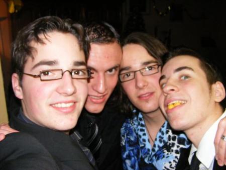 Les 4 potes pour la vie !!!