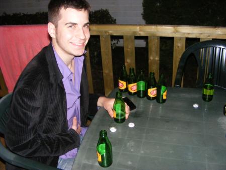 Max en pleine effort...