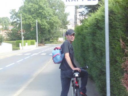 Fabien en pleine attente de max et Romain..